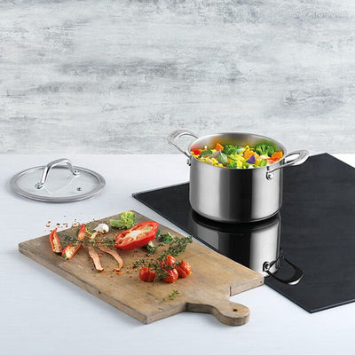 Kuhn Rikon All Round Stockpot with glass lid 12.0 litre 28cm 37494