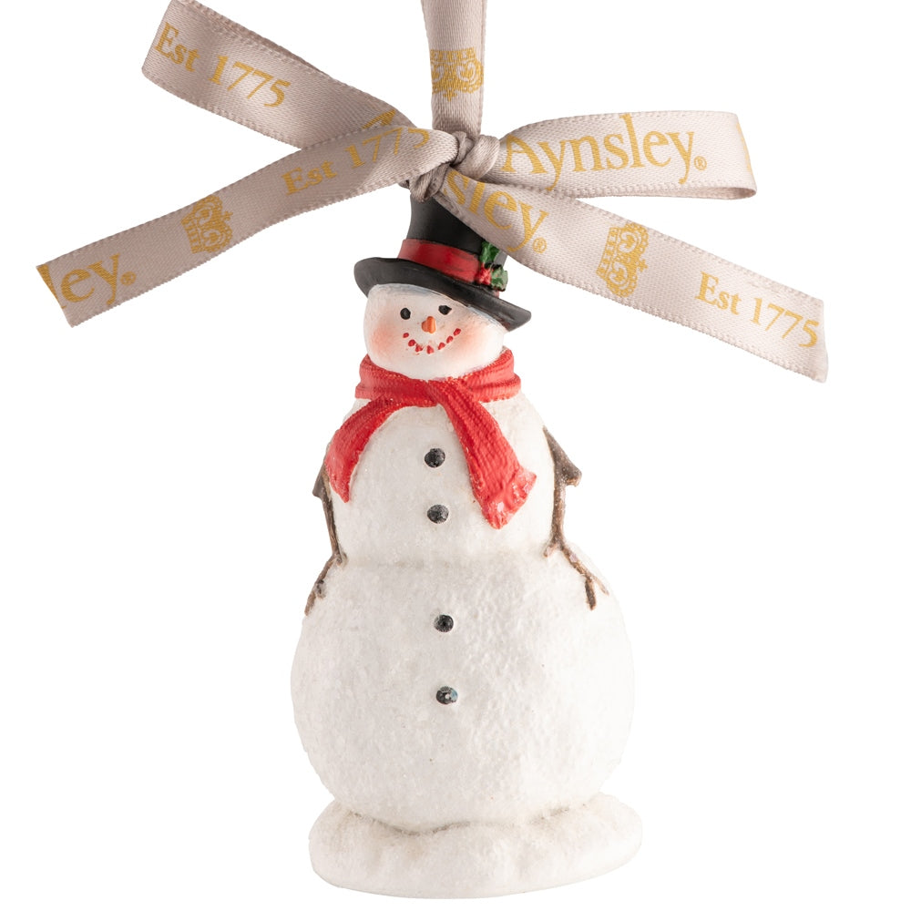 Aynsley Christmas Snowman Hanging Ornament