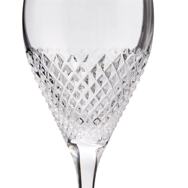 Wedgwood Vera Wang Diamond Mosaic Wine Glass Pair