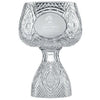 Galway Crystal Two Piece Punch Bowl - Engraved: GM1009E