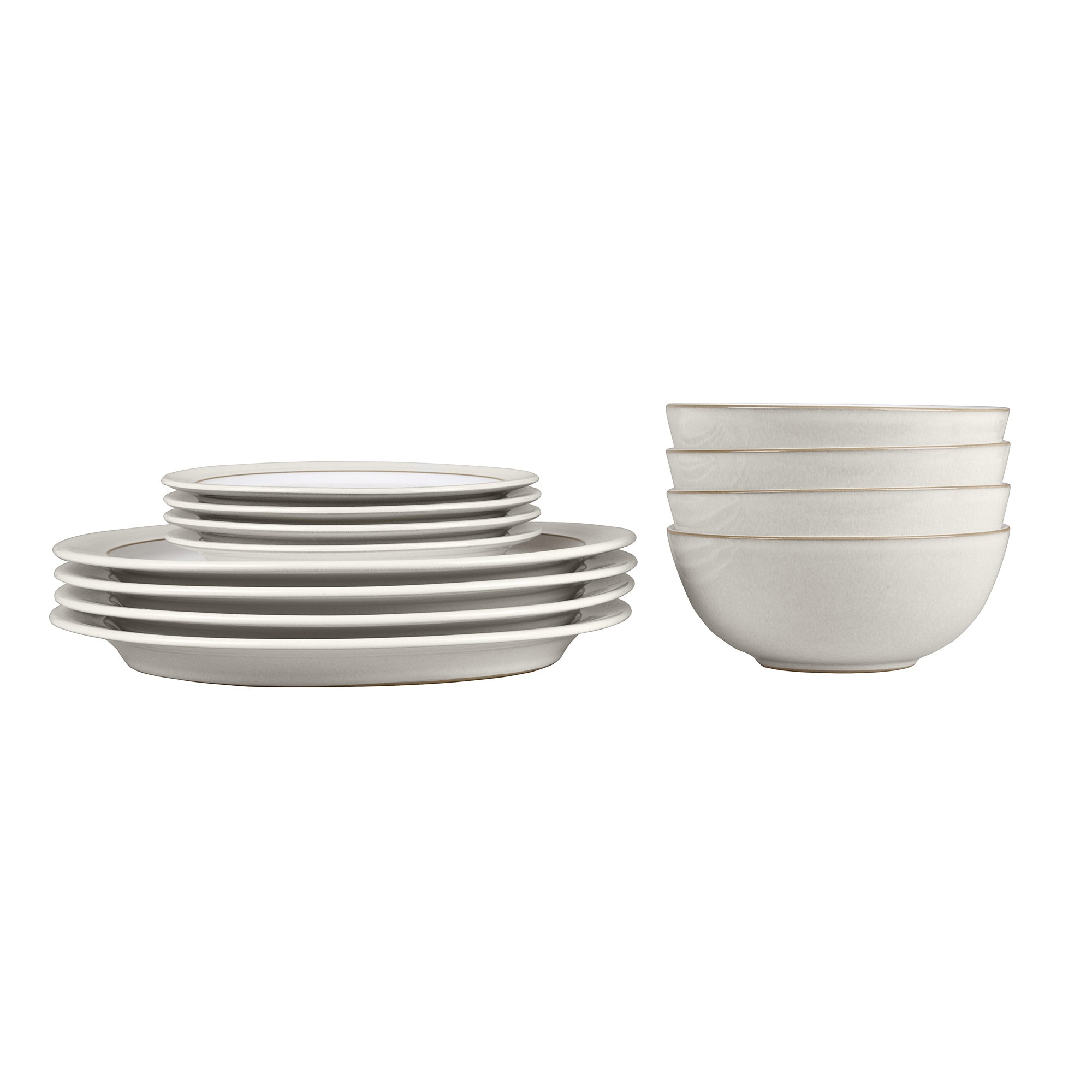 Denby Natural Canvas 12 Piece Tableware Set