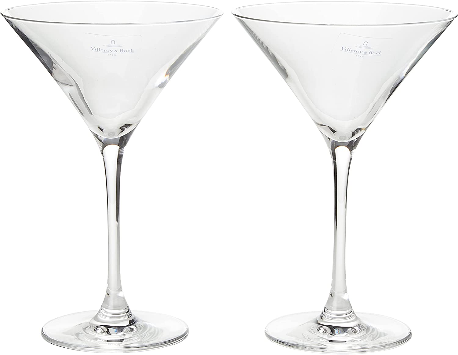 Villeroy and Boch Purismo Bar Martini / Cocktail Glass set of 2