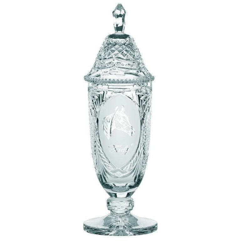 Galway Crystal 24 Inch Lidded Master Trophy - Engraved: GM1140E