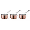 Scanpan Maitre D Copper Mini Sauce Pot Set