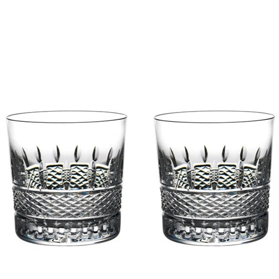 Waterford Crystal Irish Lace 7oz Tumbler Pair