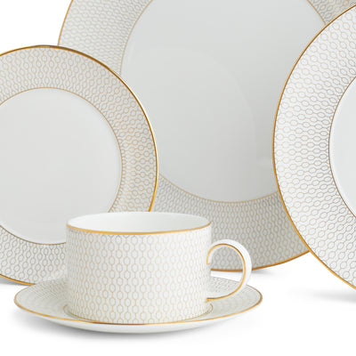 Wedgwood Gio Gold 5 Piece Place Setting