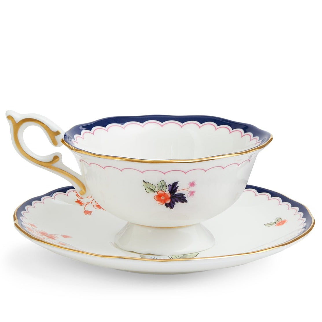 Wedgwood Wonderlust Jasmine Bloom Teacup & Saucer Boxed