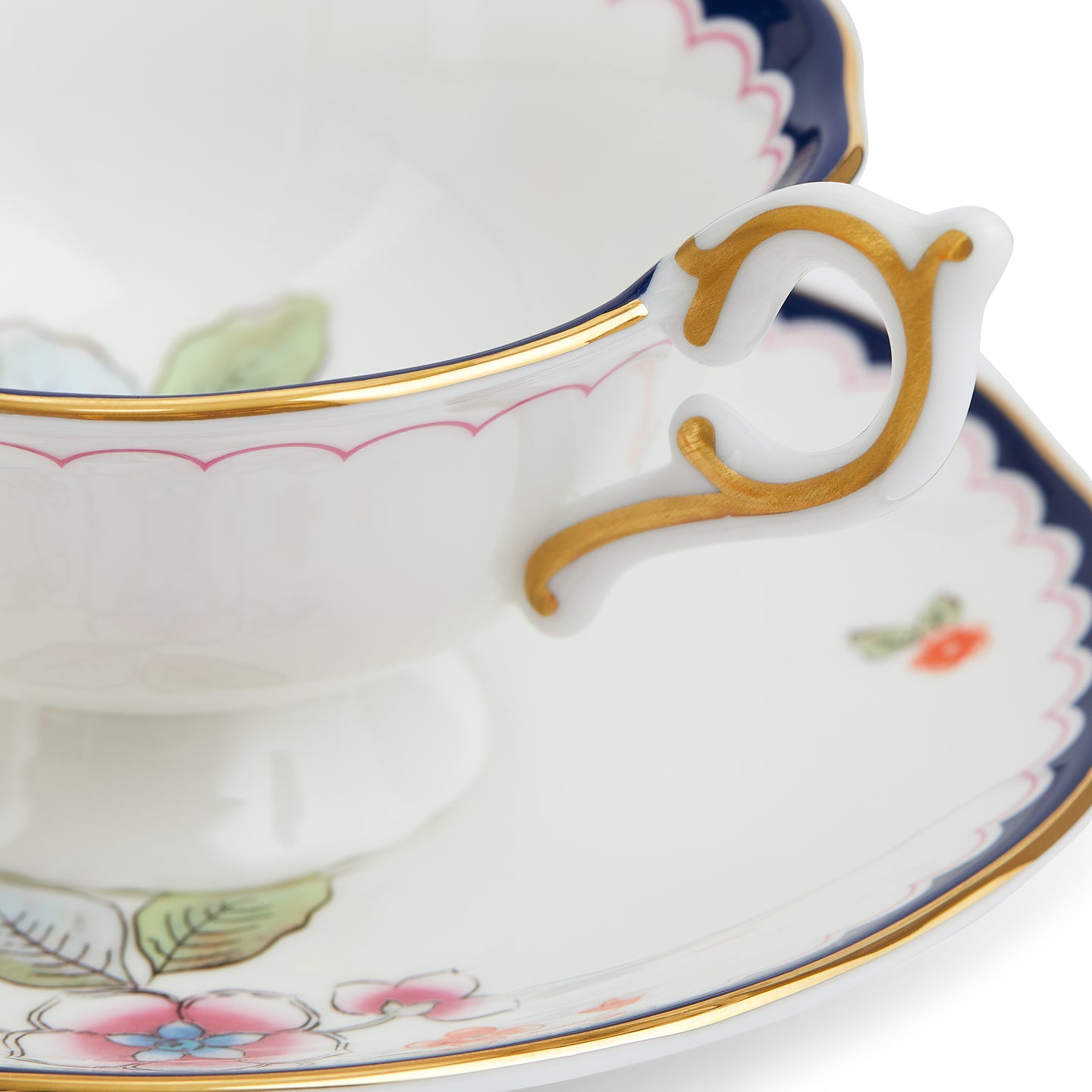 Wedgwood Wonderlust Jasmine Bloom Teacup & Saucer Boxed