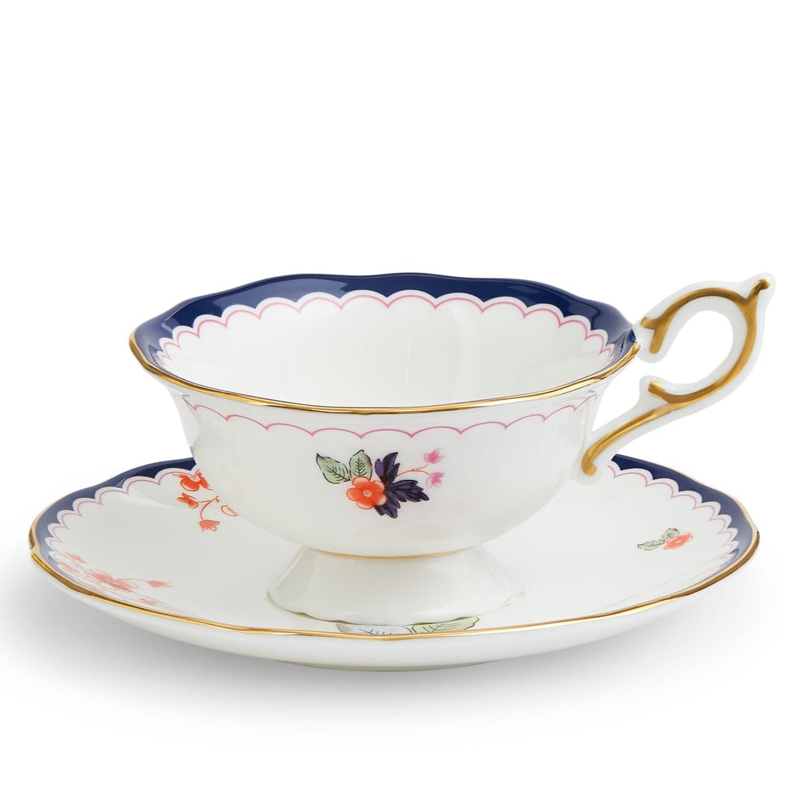 Wedgwood Wonderlust Jasmine Bloom Teacup & Saucer Boxed