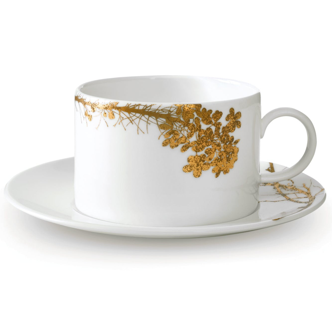 Wedgwood Vera Wang Jardin Teacup & Saucer - Set of 4
