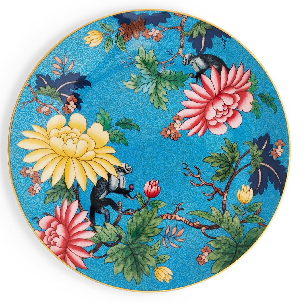 Wedgwood Wonderlust Sapphire Garden Plate Coupe 20cm - Set of 4