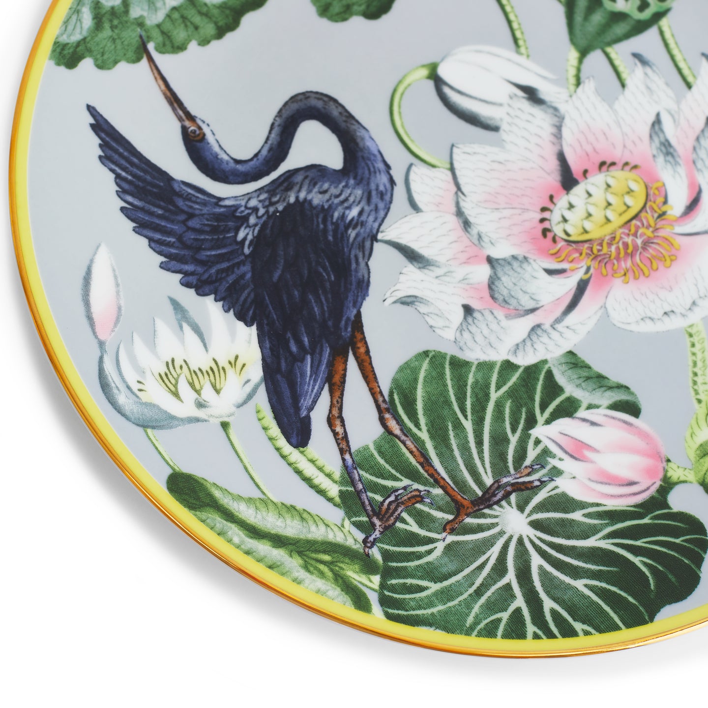 Wedgwood Wonderlust Waterlily Plate Coupe 20cm - Set of 4