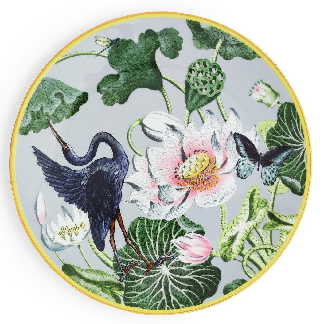 Wedgwood Wonderlust Waterlily Plate Coupe 20cm - Set of 4