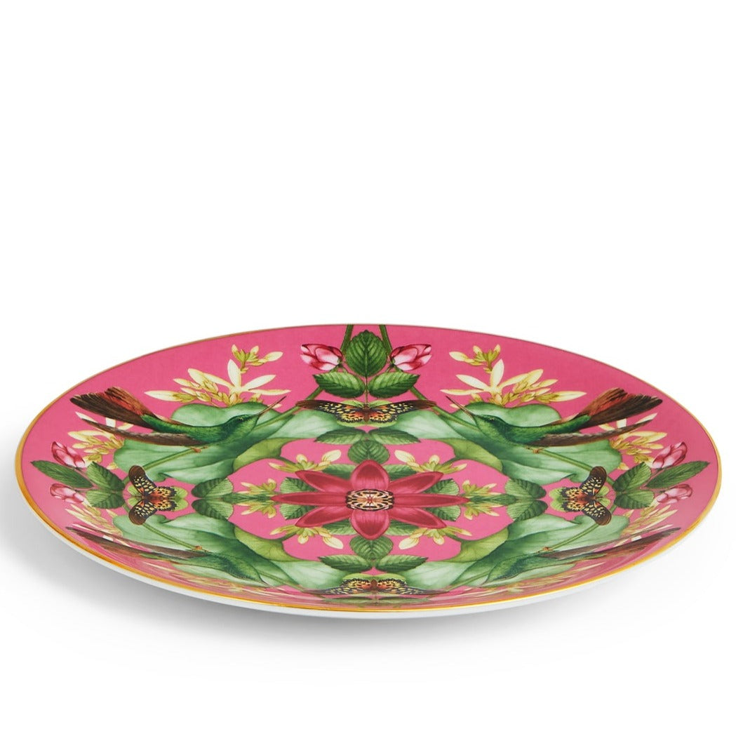 Wedgwood Wonderlust Pink Lotus Plate Coupe 20cm - Set of 4