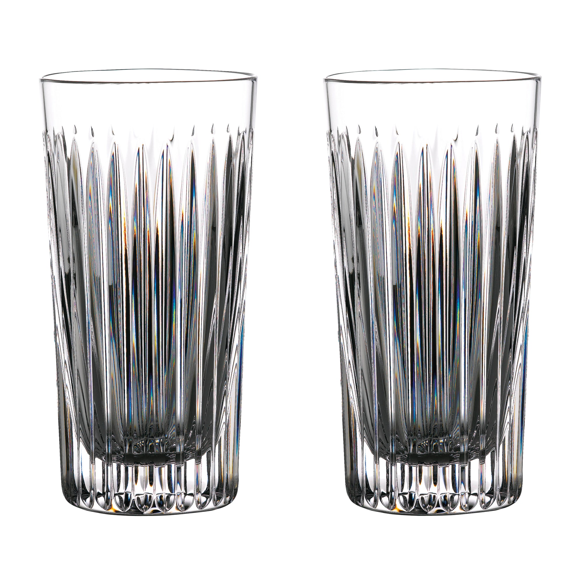 Waterford Crystal Gin Journey Aras Hi Ball Glass Pair