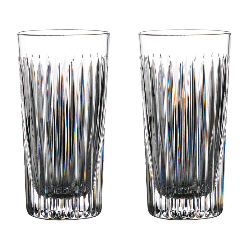 Waterford Crystal Gin Journey Aras Hi Ball Glass Pair