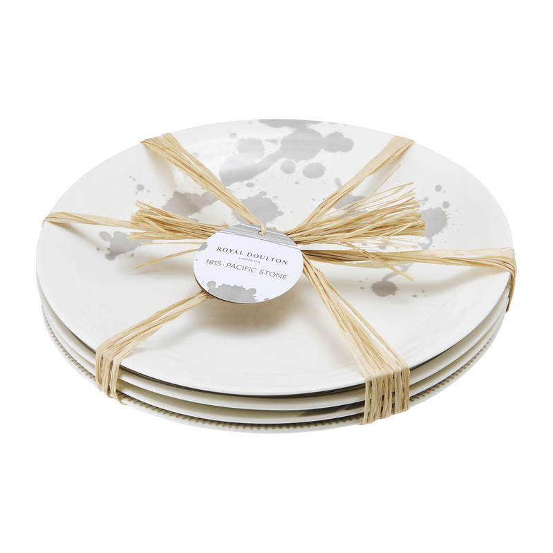 Royal Doulton Pacific Stone Dinner Plate Set of 4
