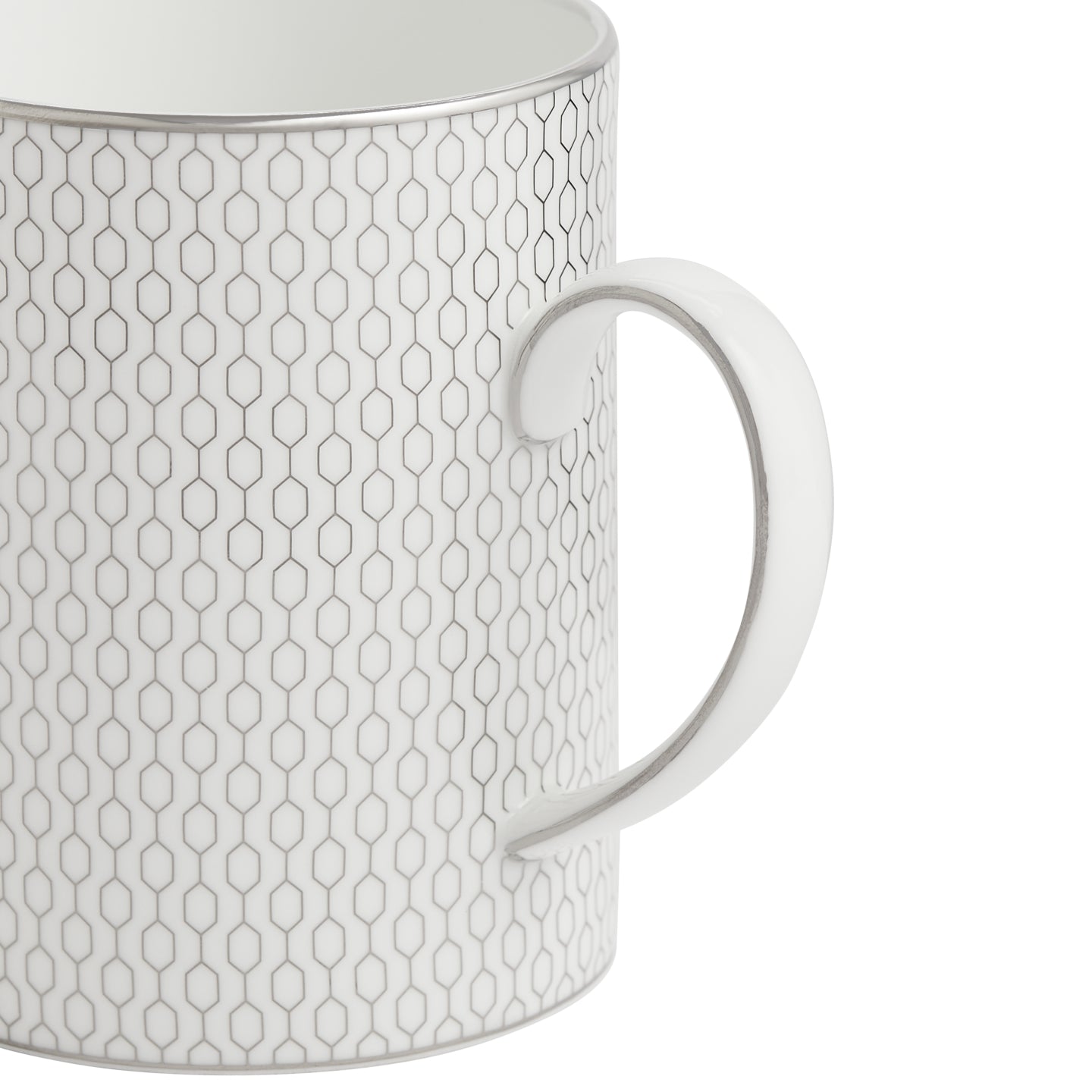 Wedgwood Gio Platinum Mug - Set of 4