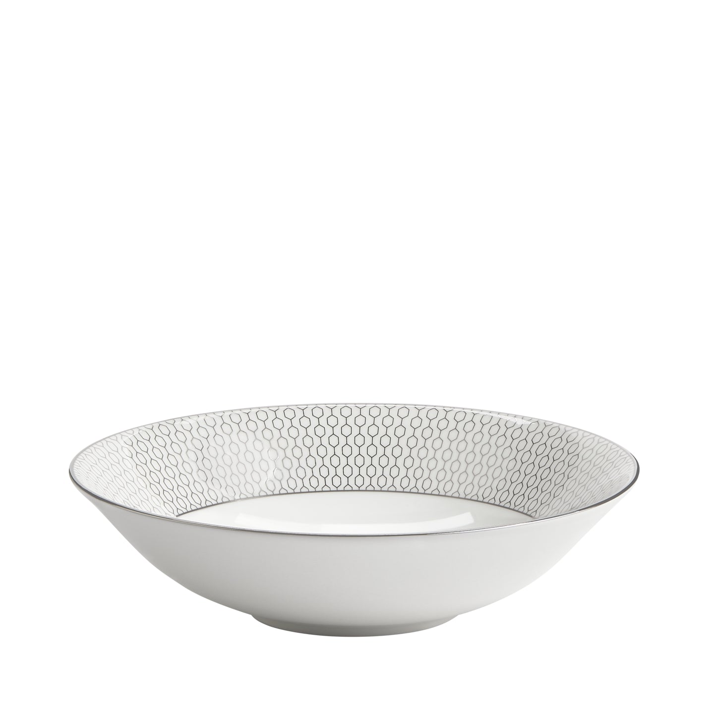 Wedgwood Gio Platinum Soup/Cereal Bowl 20cm - Set of 4