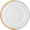Wedgwood Vera Wang Castillon Gold/Gray Dinner Plate - Last chance to buy