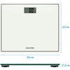 Salter White Compact Electronic Bathroom Scale: 9207 WH3R