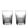 Waterford Crystal Irish Lace 12oz Whiskey Glass Pair