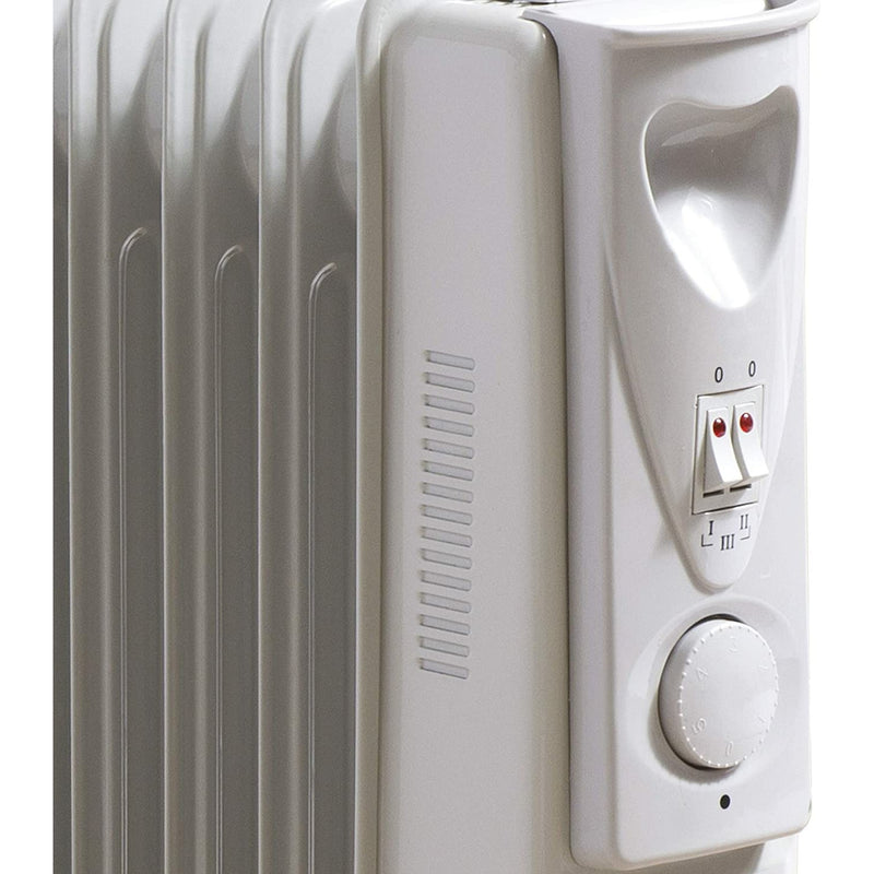 Daewoo 11 Fin 2500W Portable Oil Filled Radiator: HEA1145