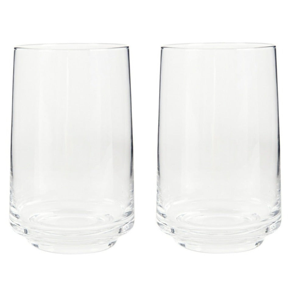 Denby Contemporary Clear (Natural Canvas) Large Tumbler Pack of 2