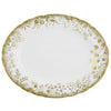 Royal Crown Derby Arboretum Gold Oval Dish 35cm