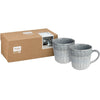 Denby Studio Grey Accent Large Mug Set of 2