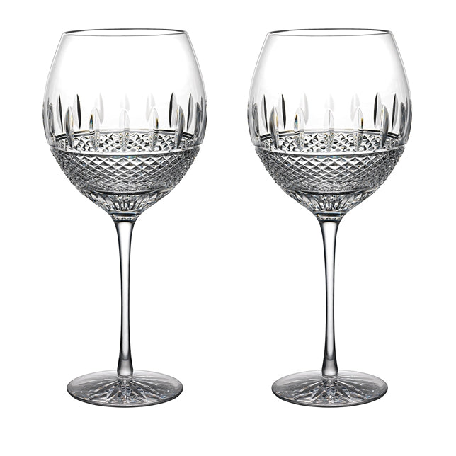 Waterford Crystal Irish Lace Red Wine Pair
