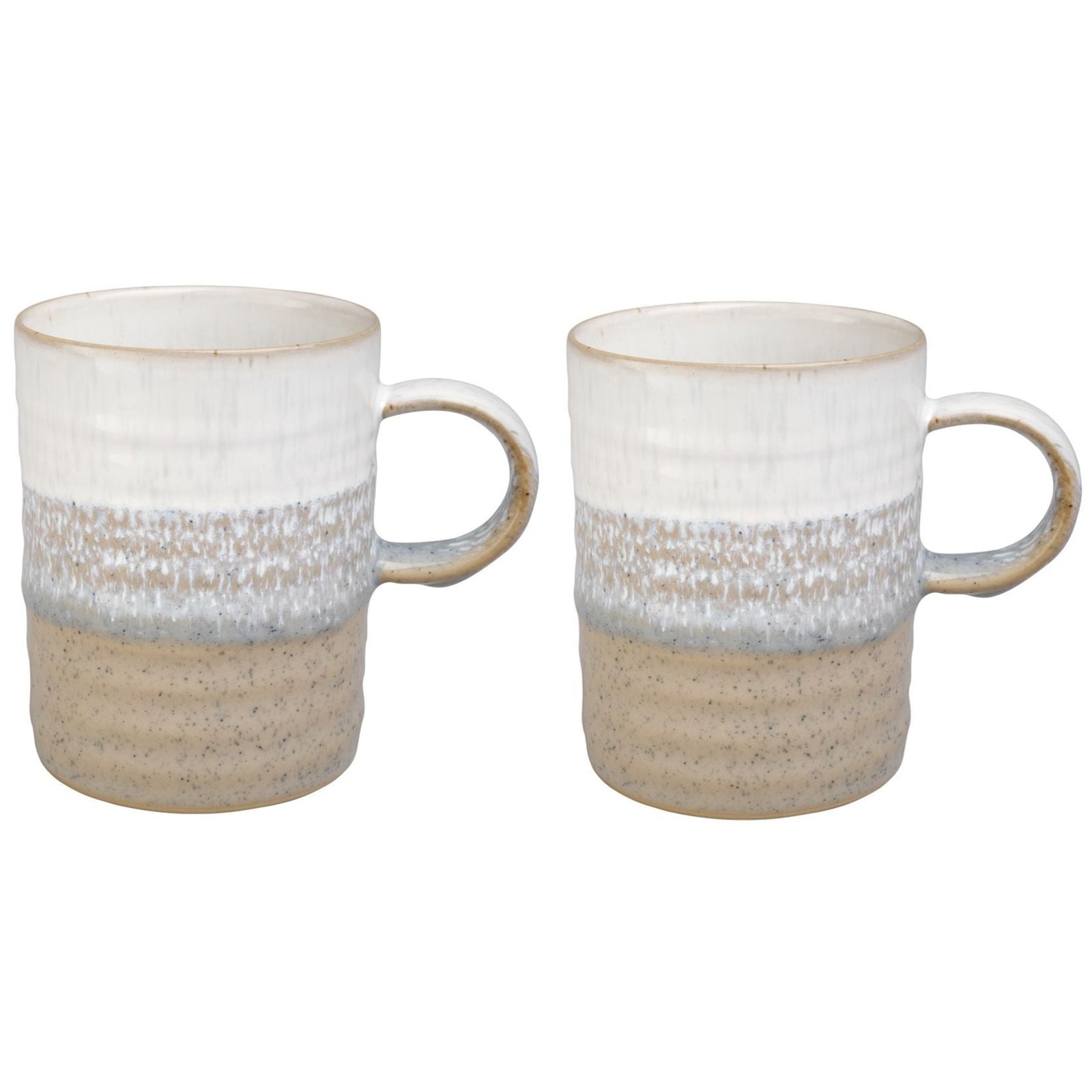 Denby Kiln Ridged Mug Pack of 2