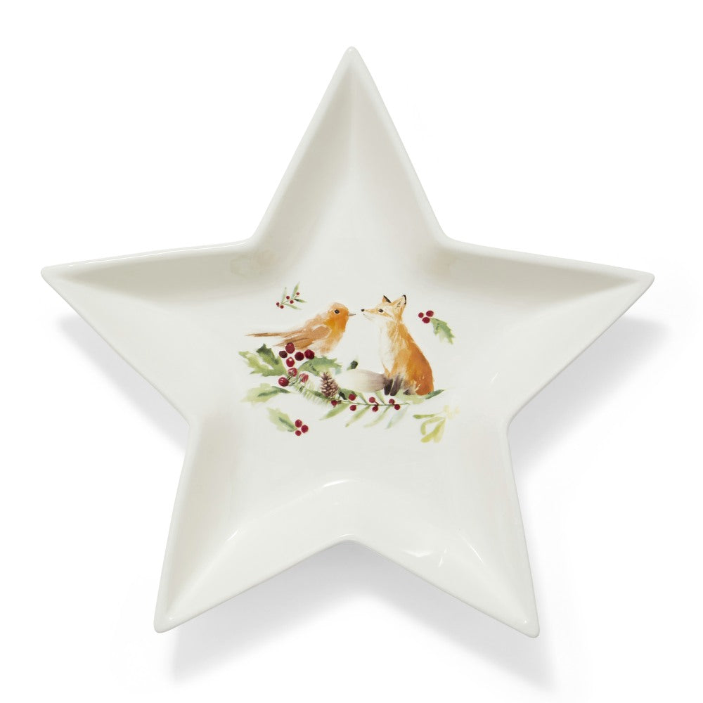 Cooksmart A Winters Tale Large Star Dish