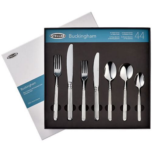 Stellar Buckingham 44 Piece Cutlery Set BU58