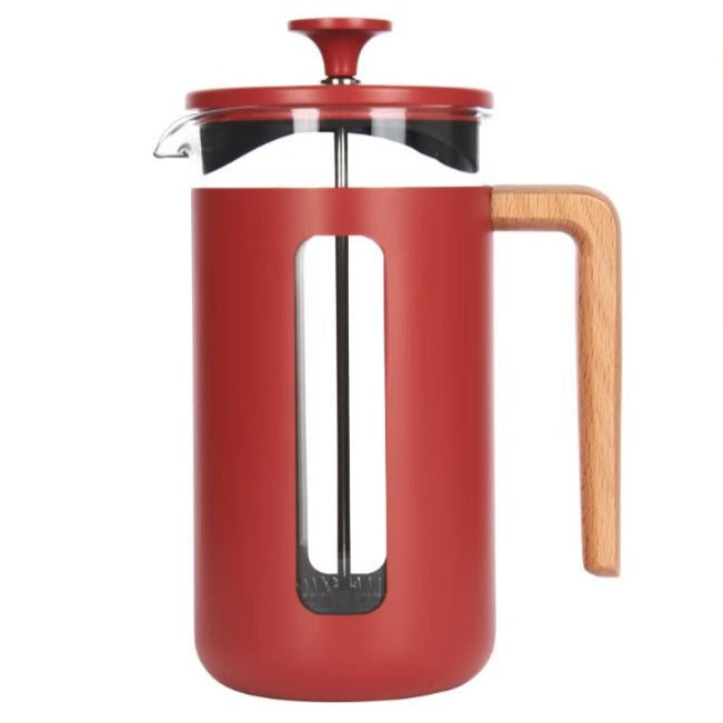 La Cafetière Pisa Cafetiere 8-Cup Red