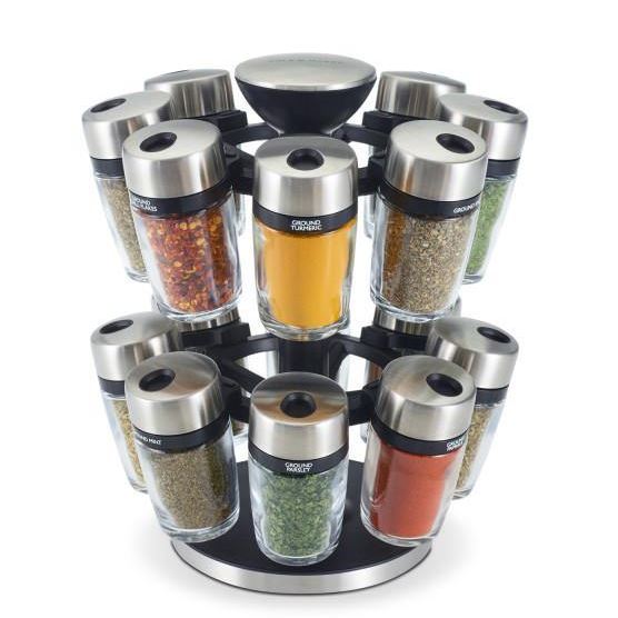 Cole & Mason Cambridge 16 Jar Herb & Spice Rack Carousel H121808