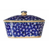 Nicholas Mosse Lawn Dark Blue - Covered Butterdish