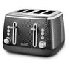 De'Longhi Luminosa 4-Slice Toaster Black -  CTL4003BK