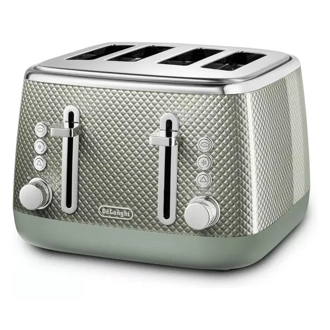 De'Longhi Luminosa 4-Slice Toaster Green -  KBL4003GR