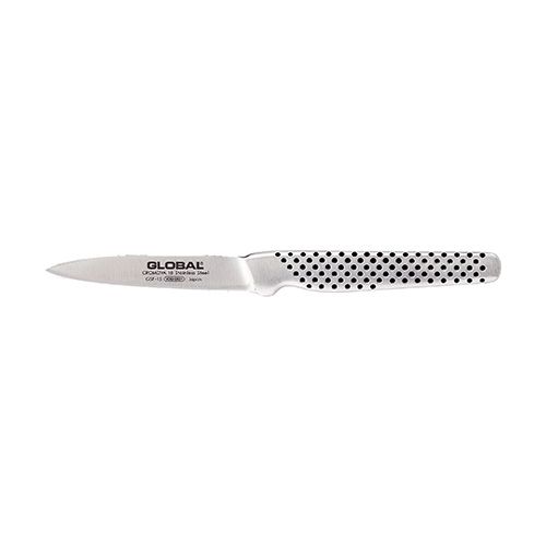 Global GSF-15 - 8cm Peeling Knife - Spearpoint Blade