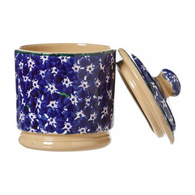 Nicholas Mosse Lawn Dark Blue - Lidded Sugar Bowl