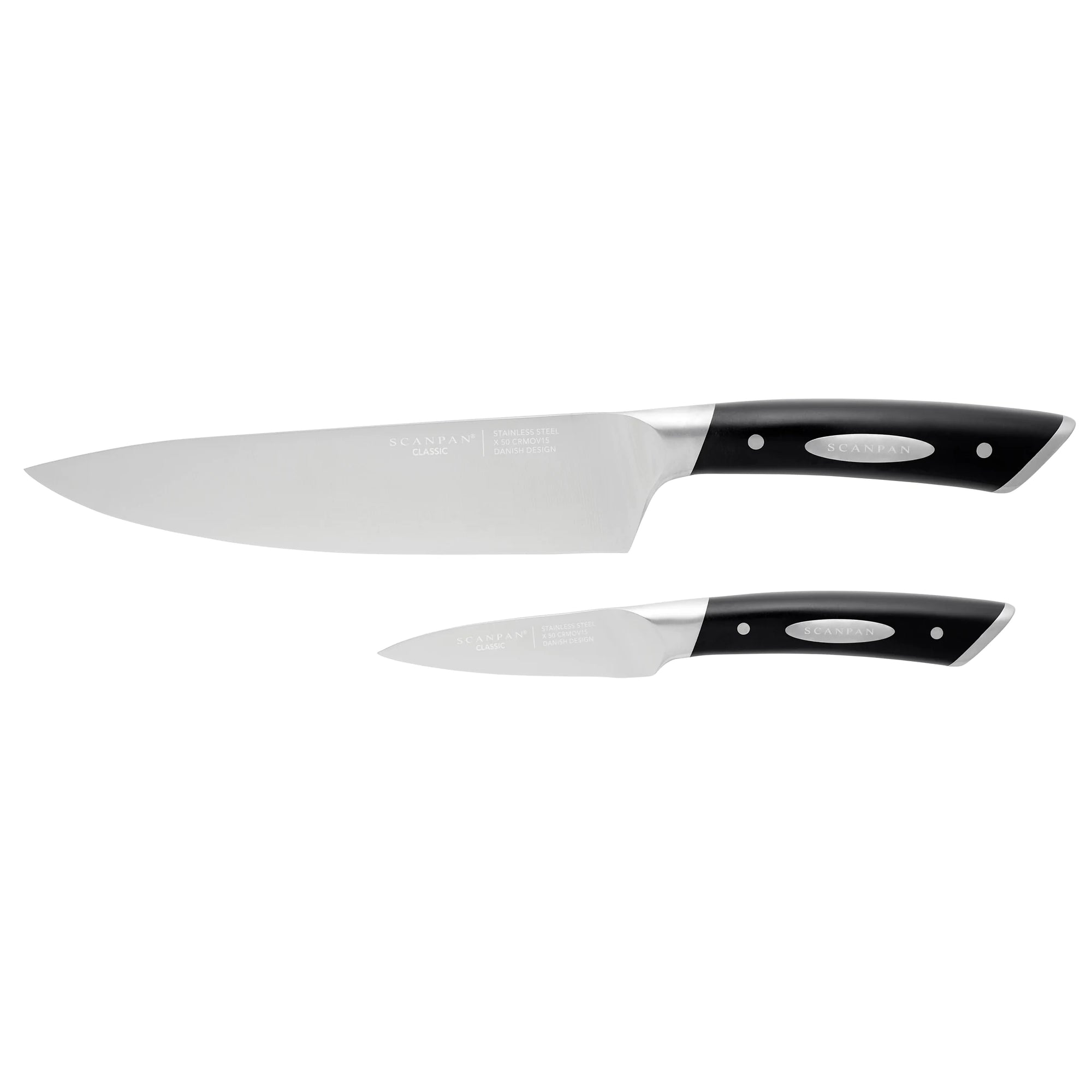 Scanpan Classic 2 Piece Knife Set - Paring/Chefs Knife