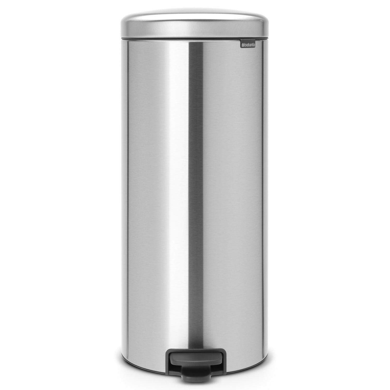Brabantia NewIcon Pedal Bin 30 Litre - Matt Steel