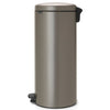 Brabantia NewIcon Pedal Bin 30 Litre - Platinum