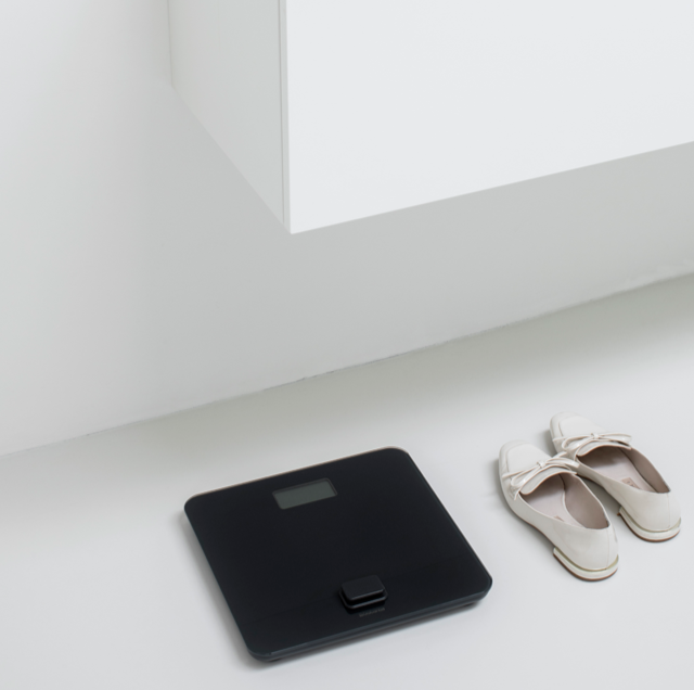Brabantia Bathroom Scale Battery Free Dark Grey  - 281341