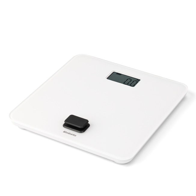Brabantia Bathroom Scale Battery Free White - 281365