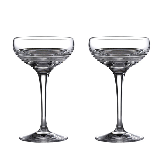 Waterford Crystal Mixology Circon 140ml Coupe Glass Pair
