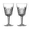 Waterford Crystal Lismore Classic Goblet, Set of 2