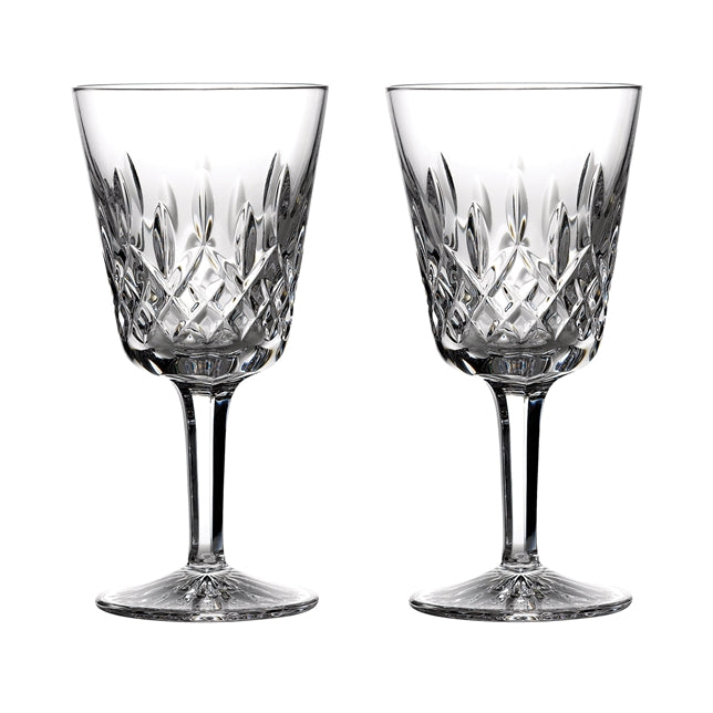 Waterford Crystal Lismore Classic Goblet, Set of 2