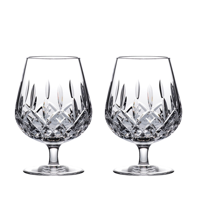 Waterford Crystal Lismore Connoisseur Brandy Balloon Pair